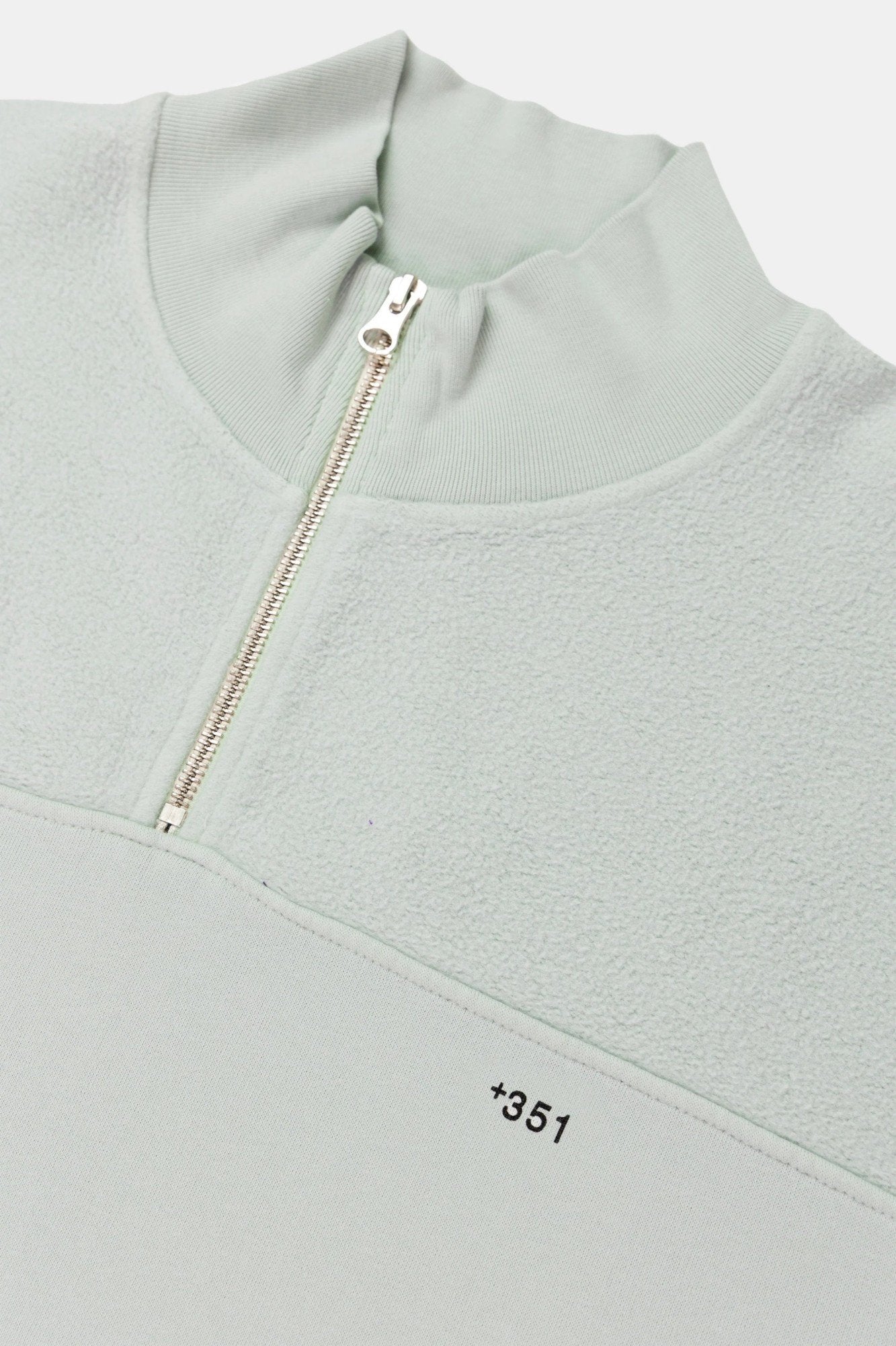 Sweatshirt Zip Collar Neck