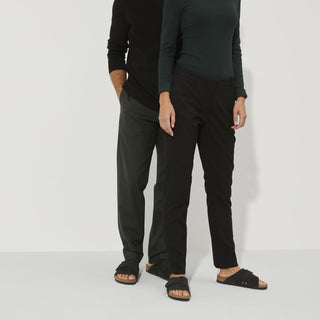 Kyoto Black Nubuck Leather Suede