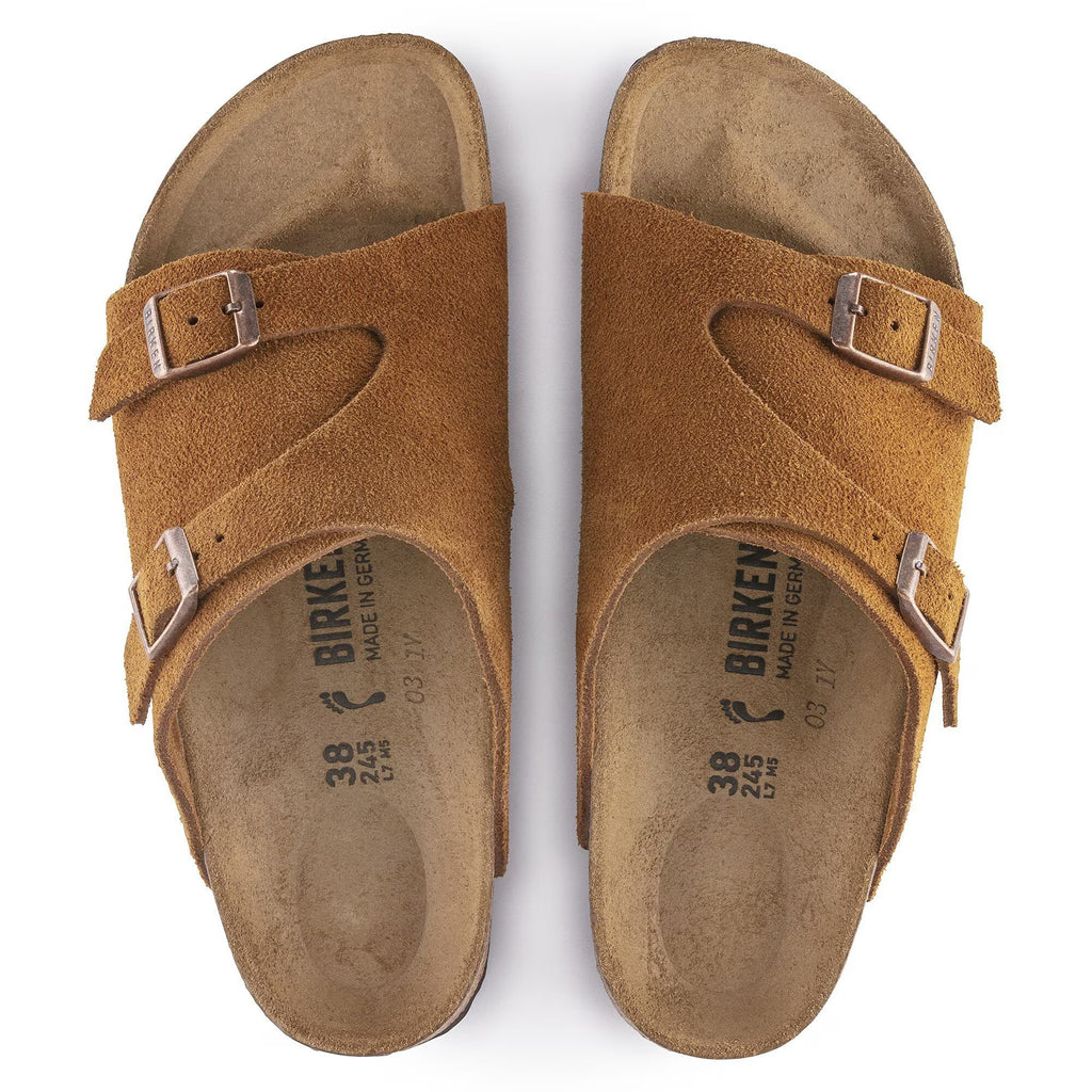 Zürich Mink Suede Leather Narrow