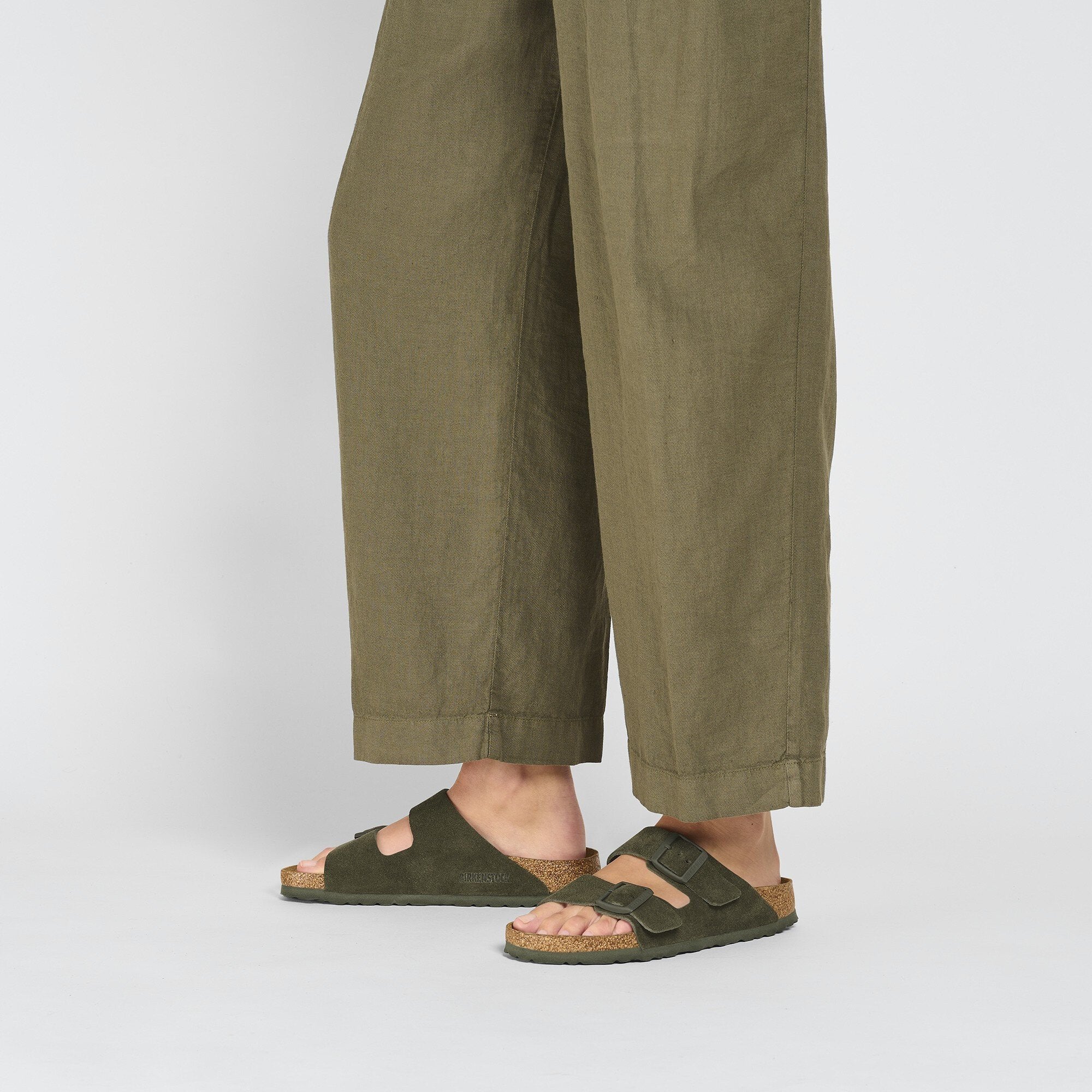 Arizona Thyme Suede Leather Regular
