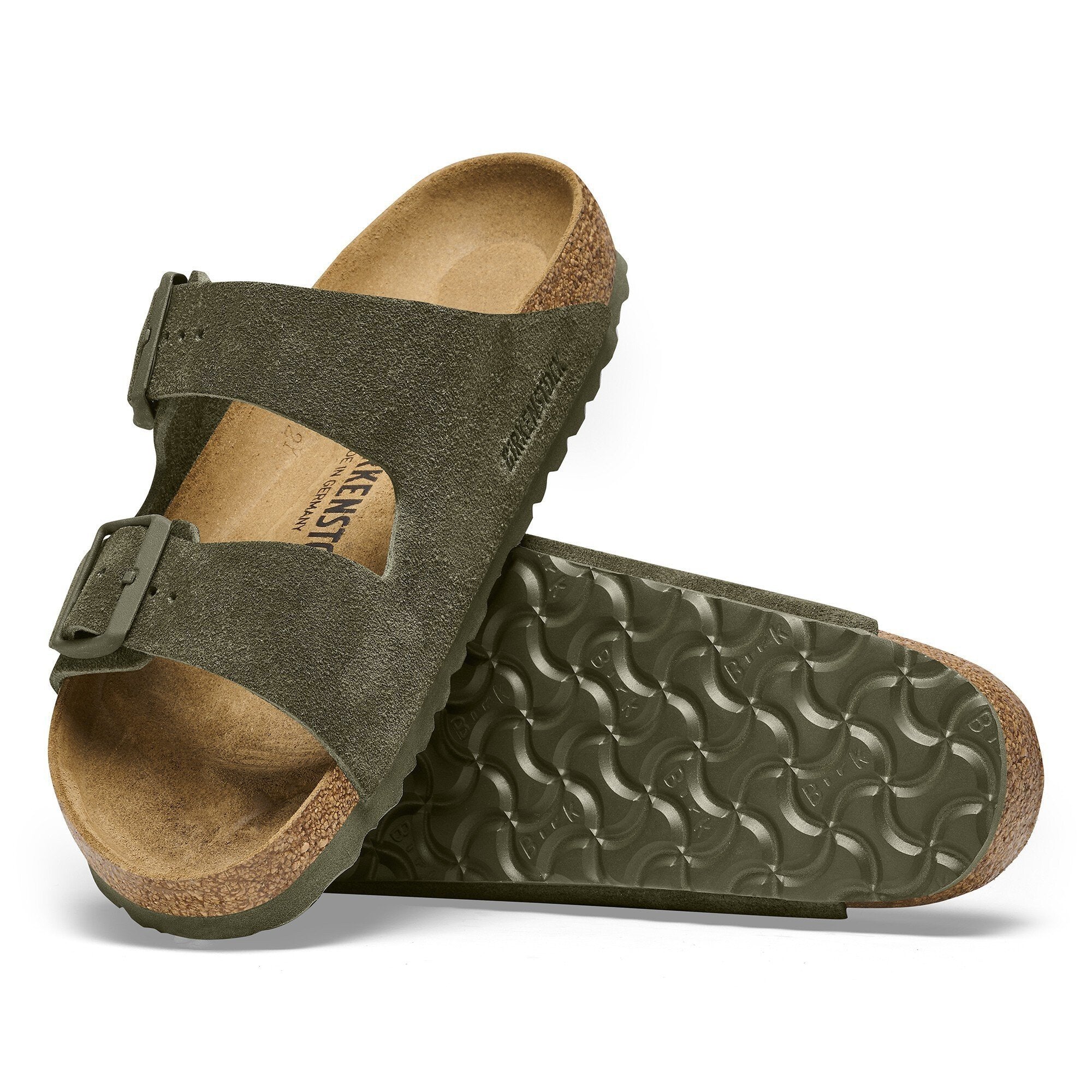 Arizona Thyme Suede Leather Narrow