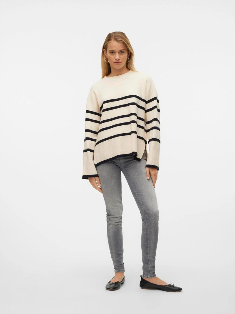 Saba Striped Pullover - Vero Moda