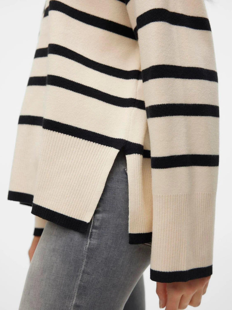 Saba Striped Pullover - Vero Moda