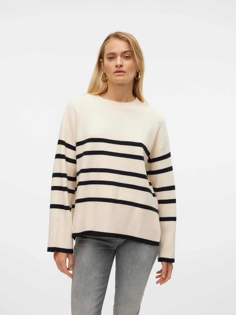 Saba Striped Pullover - Vero Moda