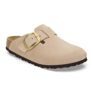 Boston Big Buckle Sandcastle Nubuk Leather Narrow