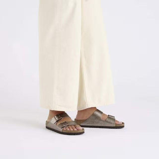 Arizona Graceful Taupe Birko-Flor Narrow