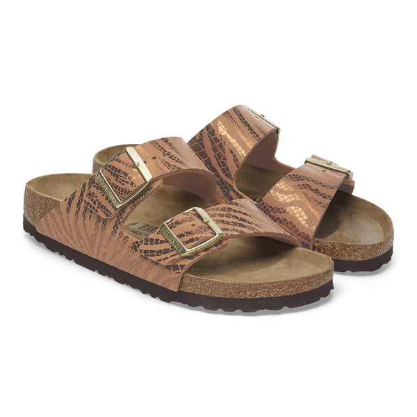 Arizona BS Zebra Pecan Synthetik Narrow - Birkenstock
