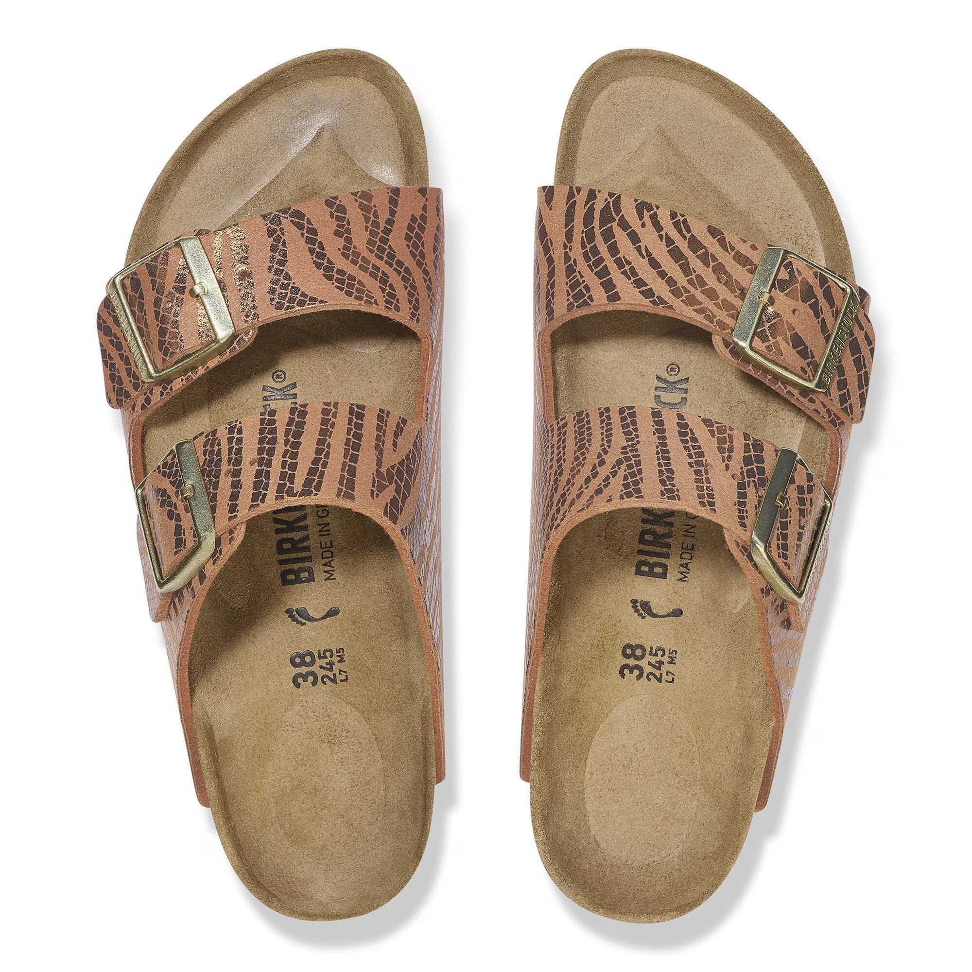 Arizona BS Zebra Pecan Synthetik Narrow
