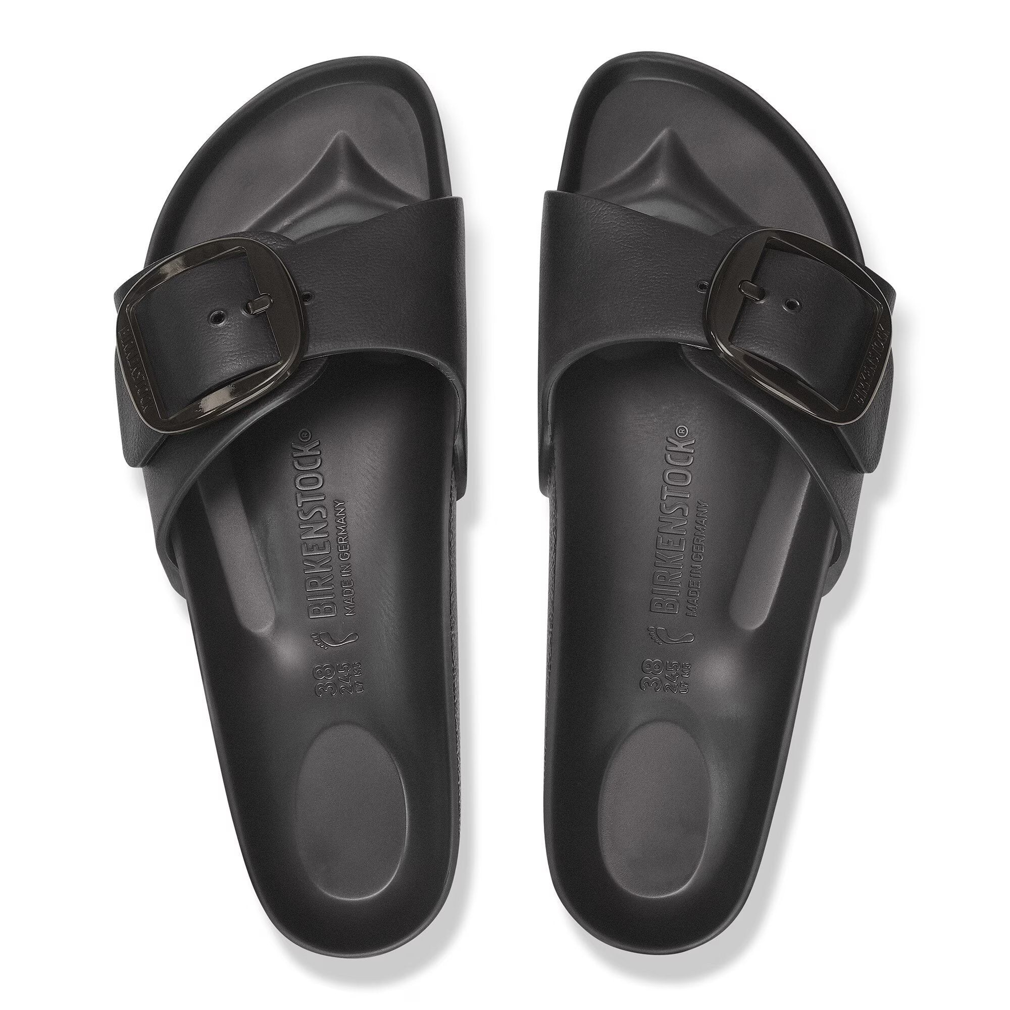 Madrid Big Buckle Black EVA