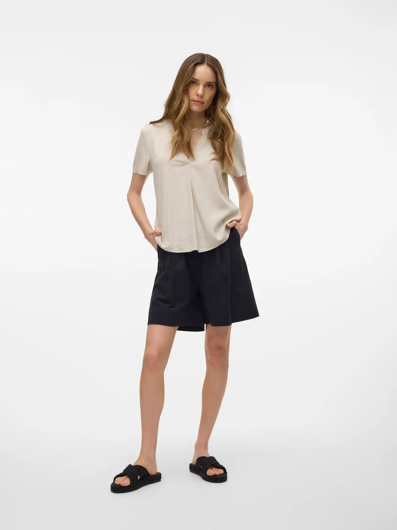 Mymilo V-Neck Blouse - Vero Moda