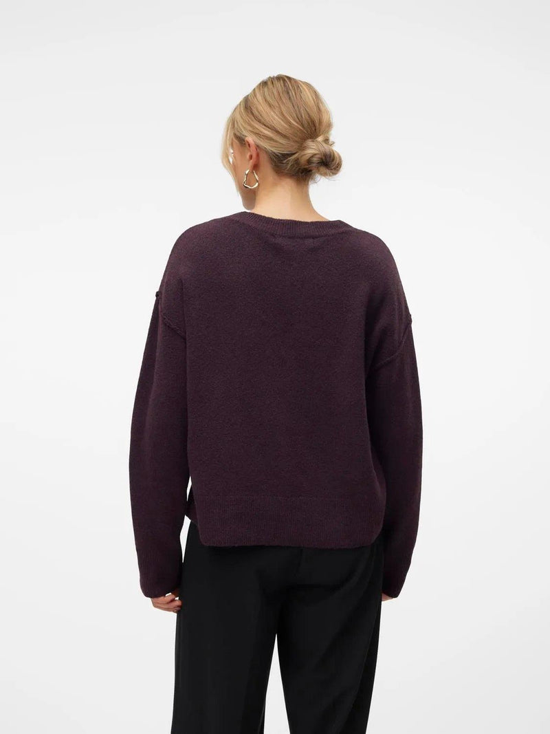 Esti O-Neck Sweatshirt - Vero Moda