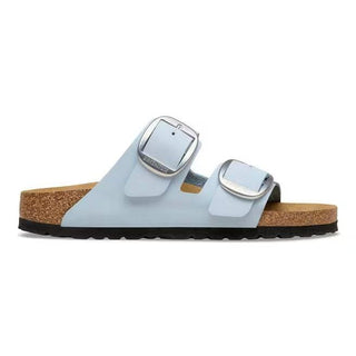 Arizona Big Buckle Baby Blue Nubuk Leather Narrow