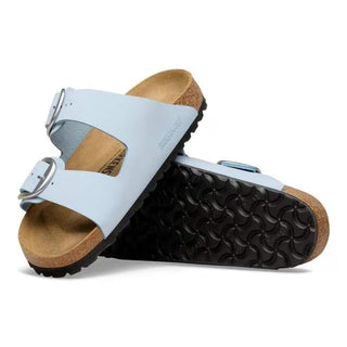 Arizona Big Buckle Baby Blue Nubuk Leather Narrow