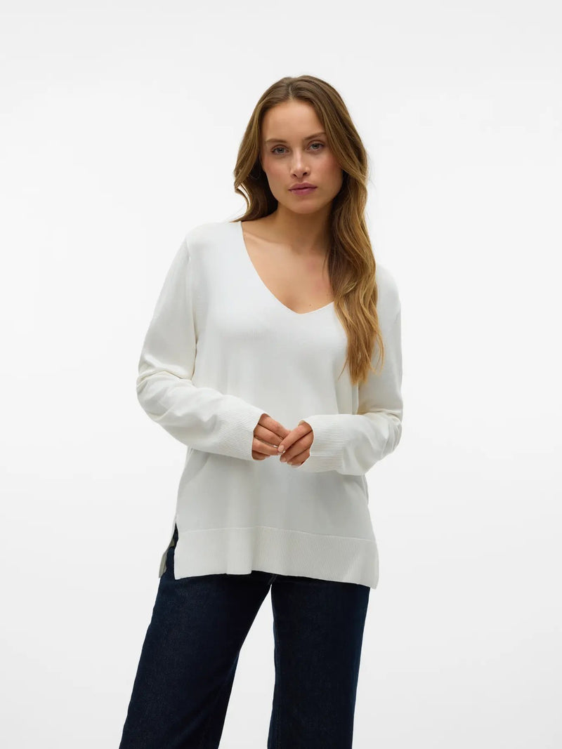 Silje V-Neck Pullover - Vero Moda