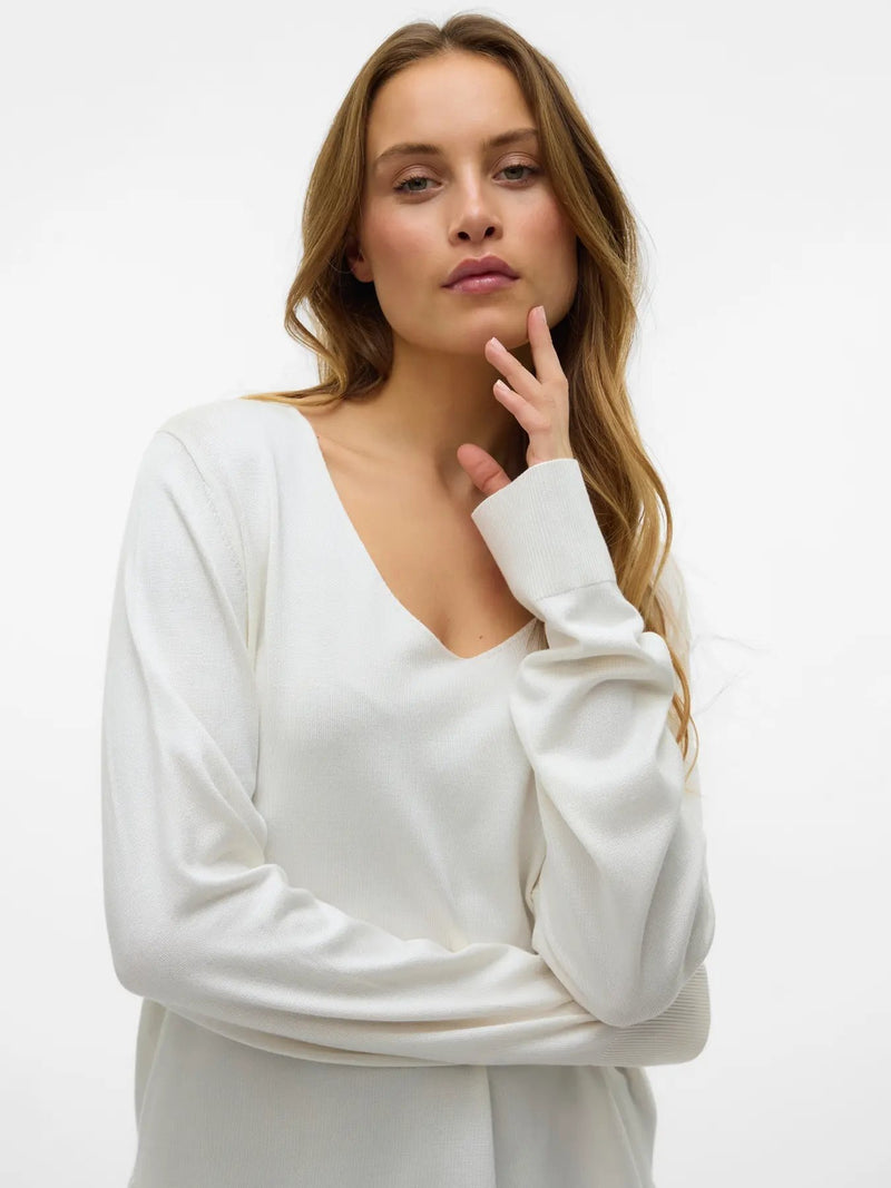 Silje V-Neck Pullover - Vero Moda