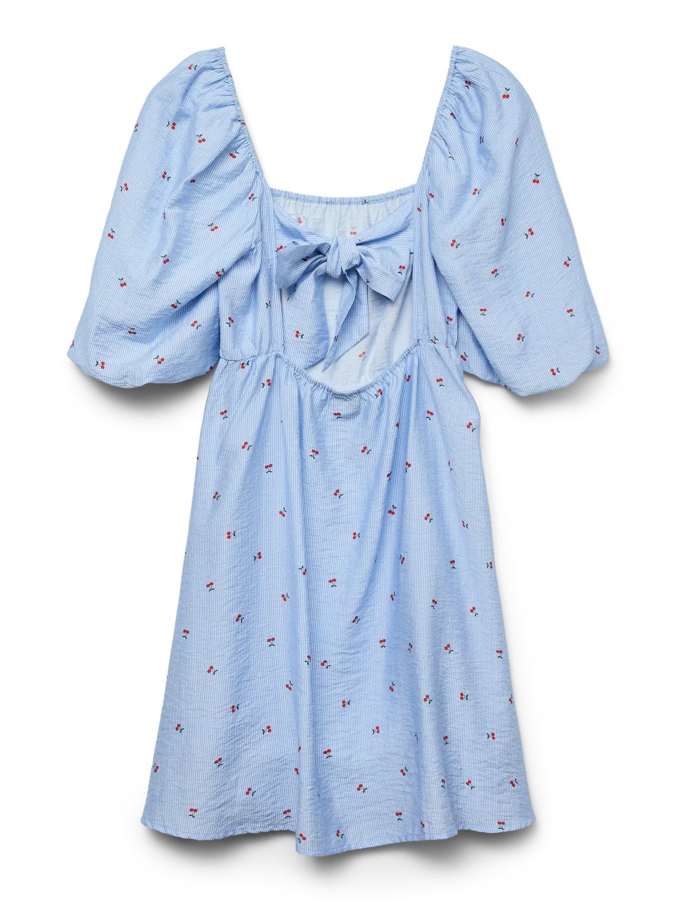 Odette Volume Sleeves Short Dress - Vero Moda