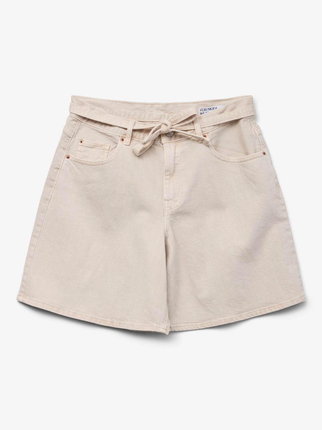 Edea Belted Denim Shorts - Vero Moda