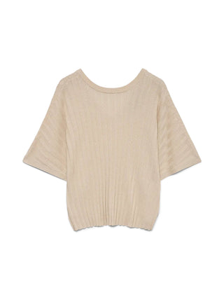 Bluse mit Rundhalsausschnitt