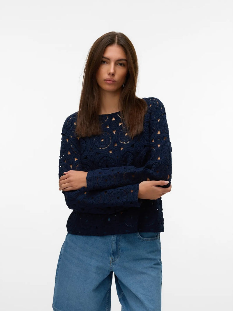 Daffodil Boatneck Pullover - Vero Moda