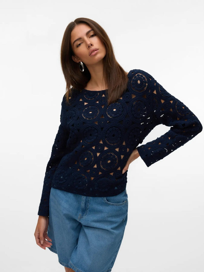 Daffodil Boatneck Pullover - Vero Moda