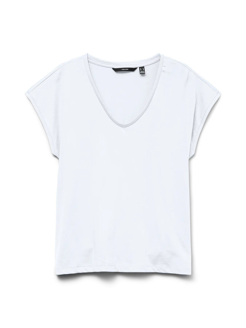 Luna V-Neck Tee - Vero Moda