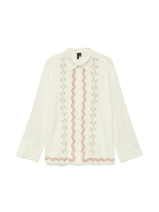 Dicthe Embroidered Shirt - Vero Moda