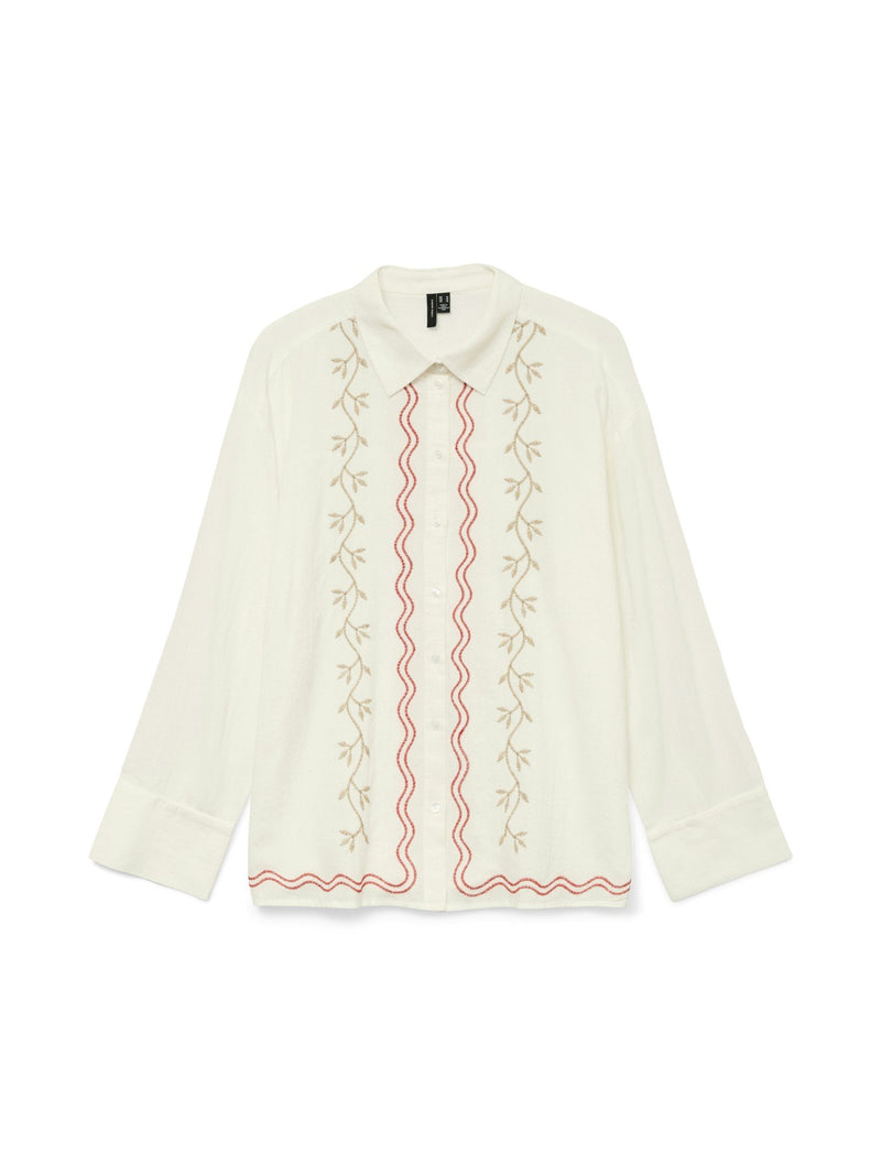 Dicthe Embroidered Shirt - Vero Moda