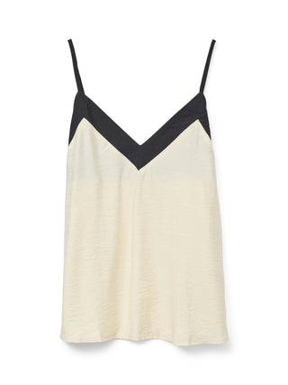 Denise Sleeveless V-Neck Top - Vero Moda