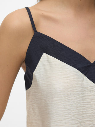 Denise Sleeveless V-Neck Top - Vero Moda