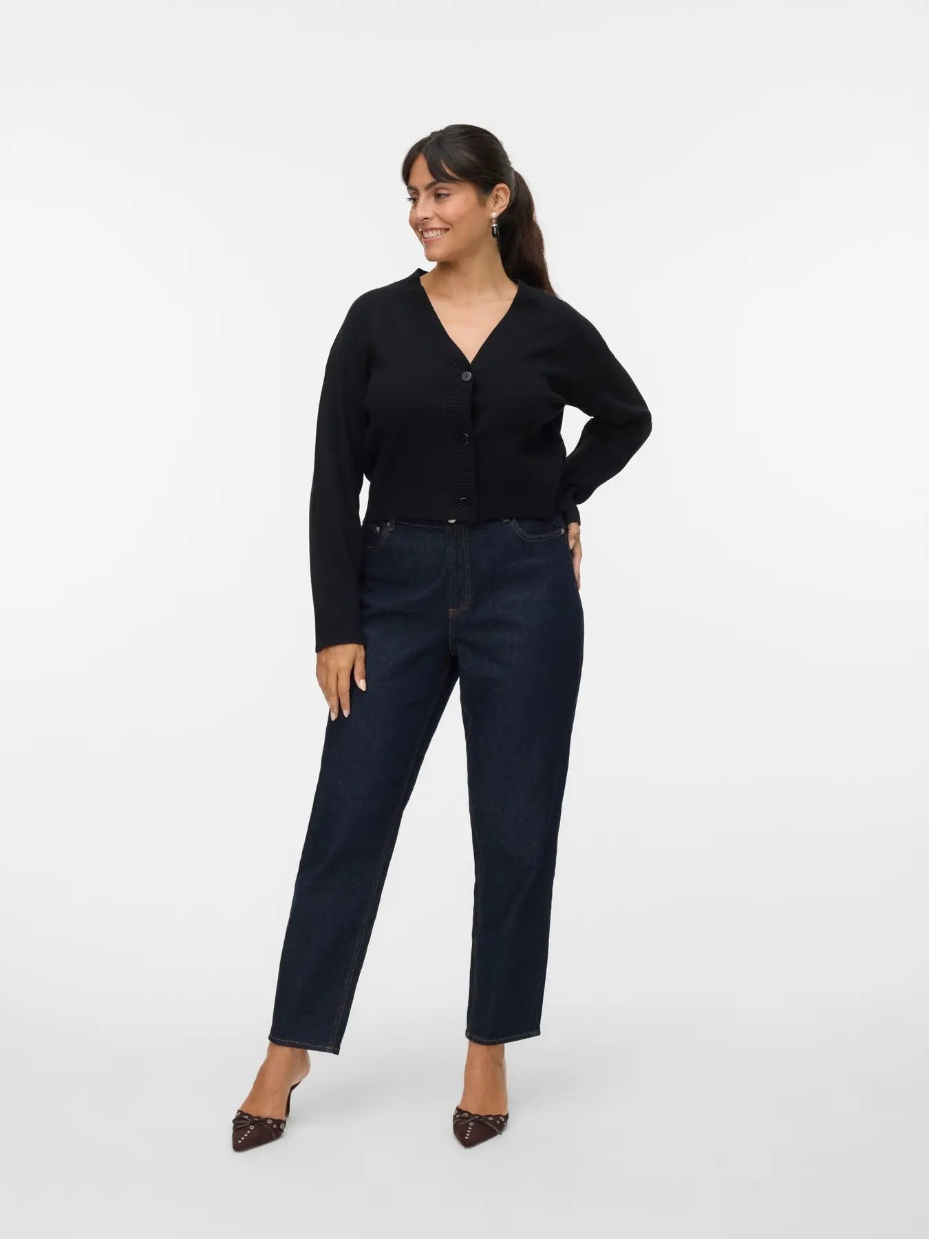 Art V-Neck Cardigan