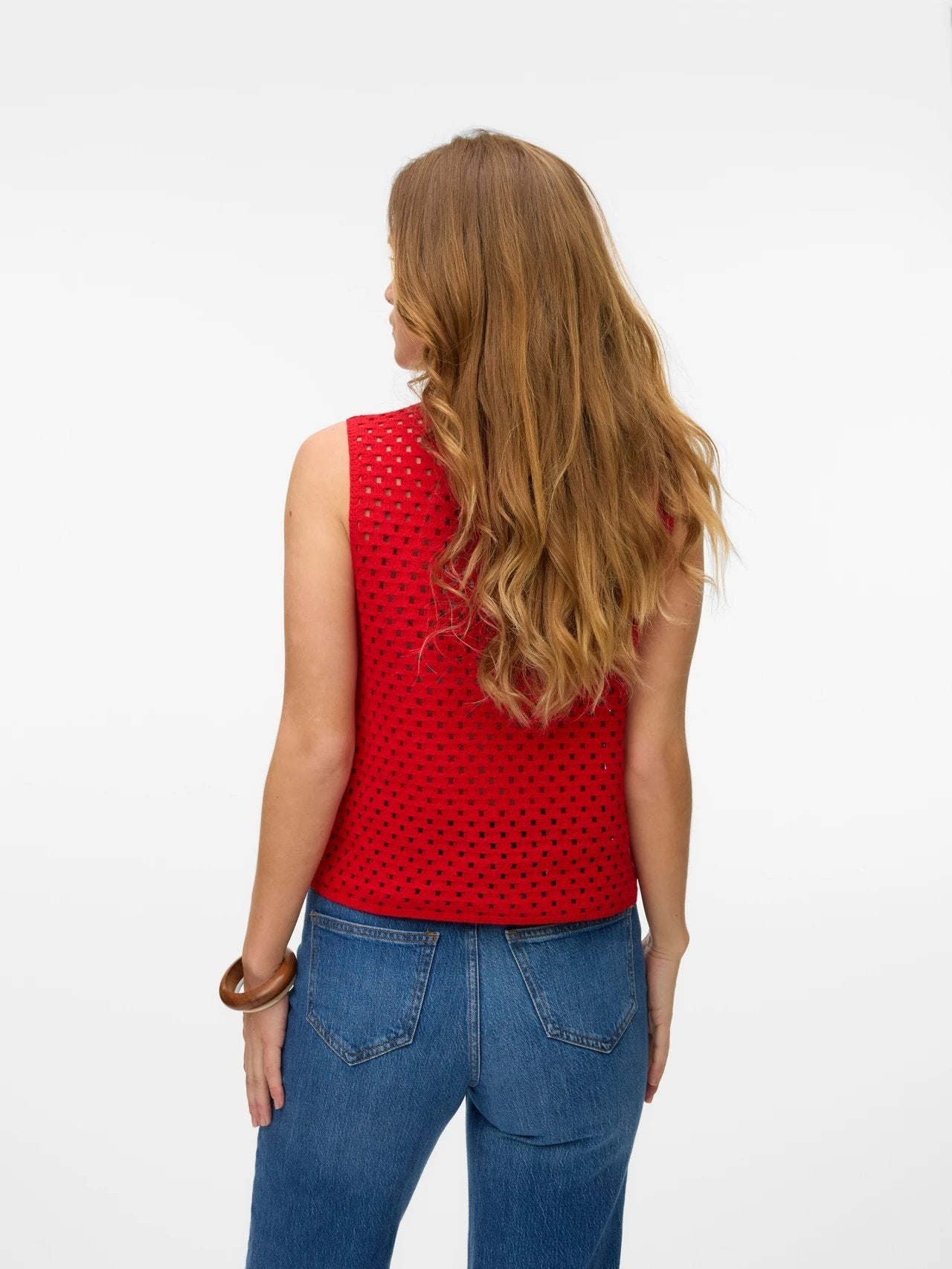 Betty Sleeveless Crochet Top - Vero Moda