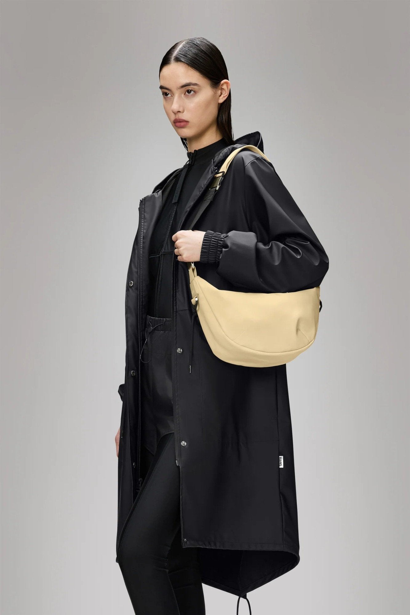ショルダーバッグ RAINS Valera Shoulder Bag W3 - RAINS - Synthetic - Black Rains Valera Shoulder Bag W3 Minimalist Black Unisex – LOZURI®
