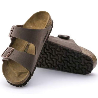 Arizona Mocca Birko-Flor Nubuck Narrow