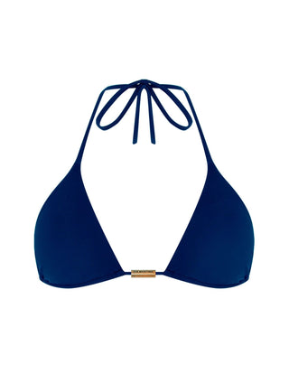 Solid Tie-Back Swim Top