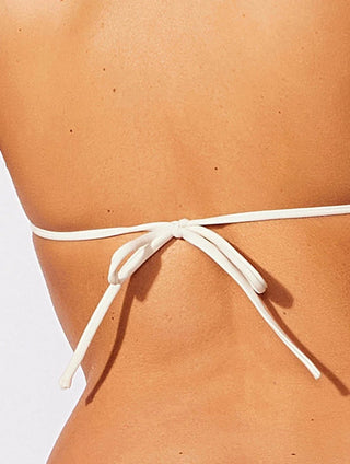 Solid Tie-Back Swim Top