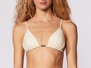 Solid Tie-Back Swim Top