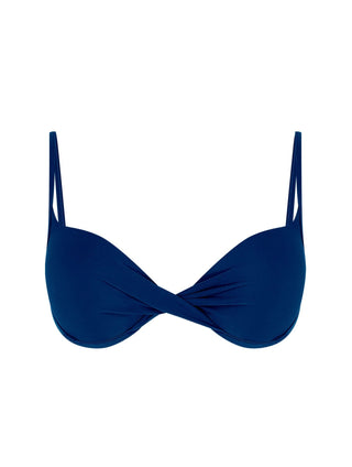 Half-Cup Solid Swim Top