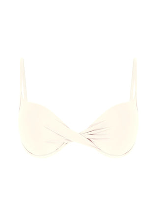 Half-Cup Solid Swim Top