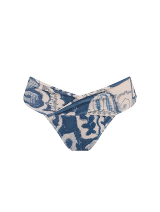 Monaco Textured Band Swim Bottom