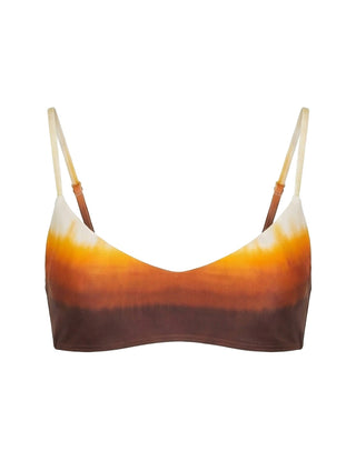 Solar Band Dip-Dye Swim Top