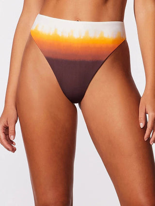 Solar High-Rise Dip-Dye Swim Hot Pant
