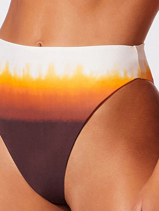 Solar High-Rise Dip-Dye Swim Hot Pant