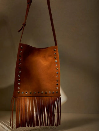 Fringed Leather Bag – Cia.Marítima