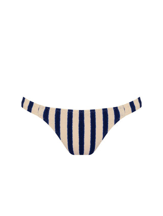 Striped Textured Swim Bottom