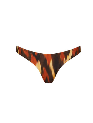 Solar Double-String Dip-Dye Swim Bottom
