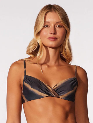 Half-Cup Dip-Dye Swim Top – Cia.Marítima