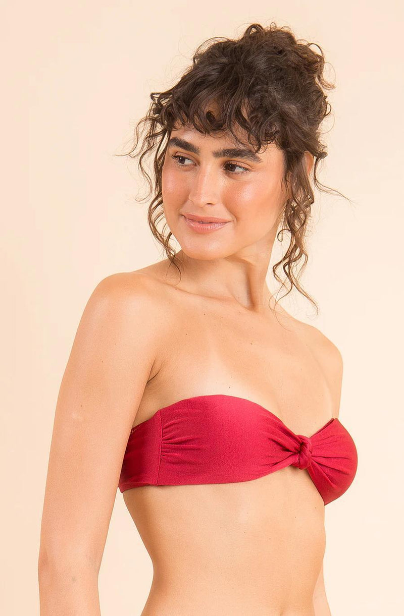 Shimmer-Divino Bandeau-Joy Top - Rio de Sol