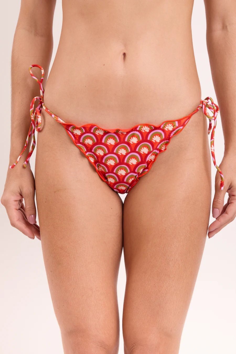 Floral Scales Frufru Bottom - Rio de Sol