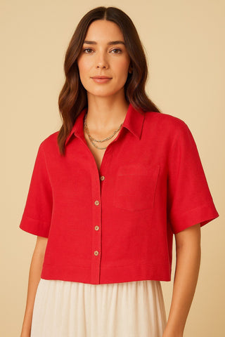 Bora Linen Shirt - Trovels