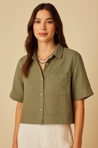 Bora Linen Shirt - Trovels